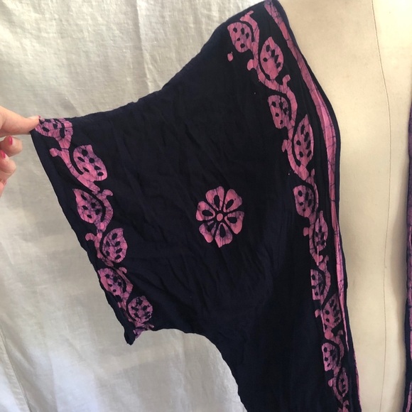 Highness Brand cover up, tunic, kimono style top one size - Picture 3 of 7